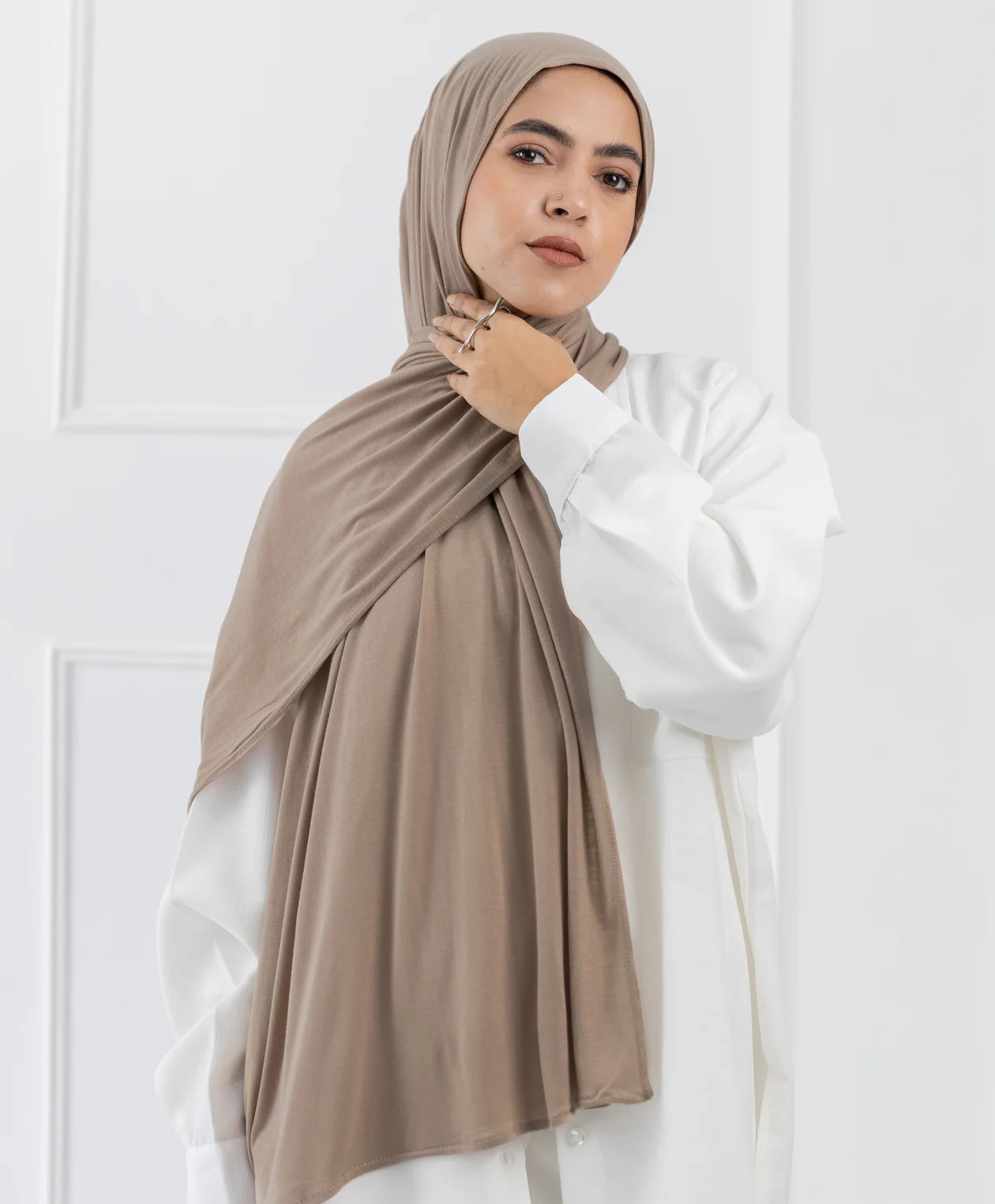 طرحة قطن (مقاس صغير) -  (le voile)  ٣ قطع