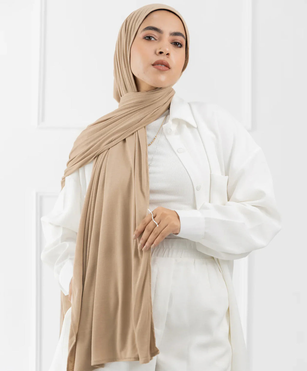 طرحة قطن مقاس صغير(le voile)