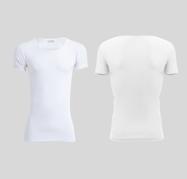 (Cottonil) ٣قطع فانلة رجالي بيضاء