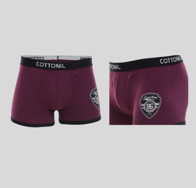 بوكسر ريلاكس رجالي(Cottonil)٣ قطع
