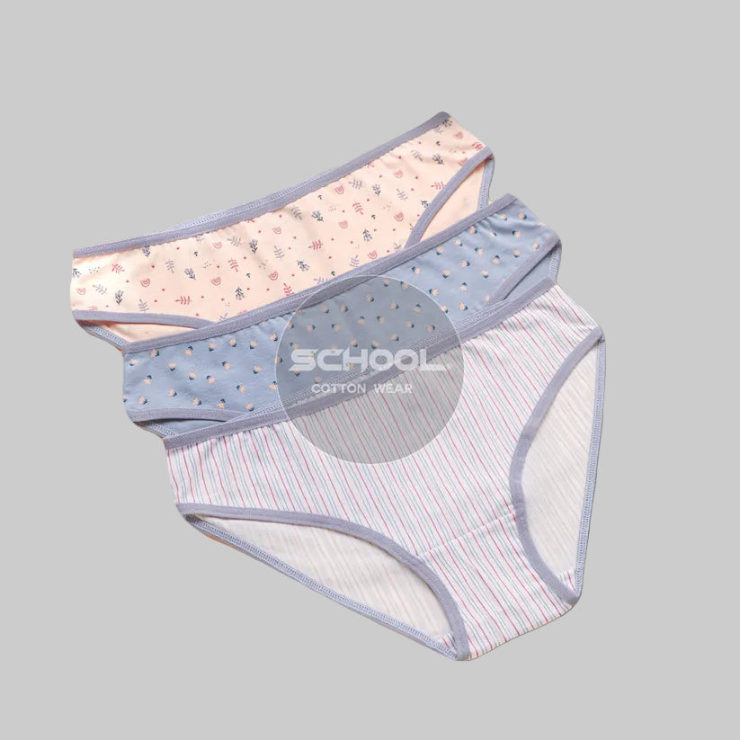 Printed Bikini(school)٣ قطع