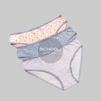 Printed Bikini(school)٣ قطع