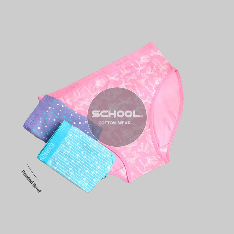 printed Brief(school)٣ قطع