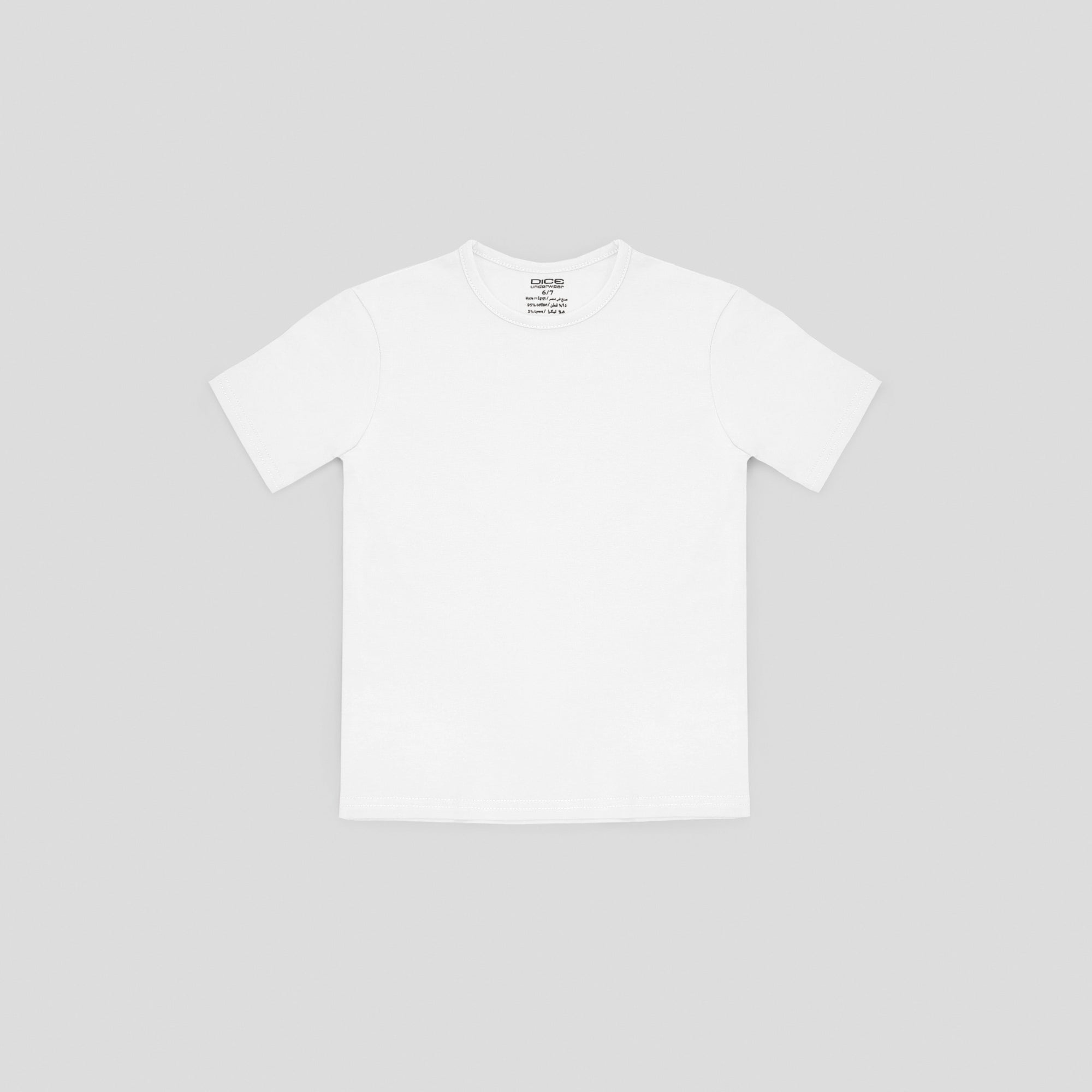 تي شيرت نص كم راوند بناتي(Dice)