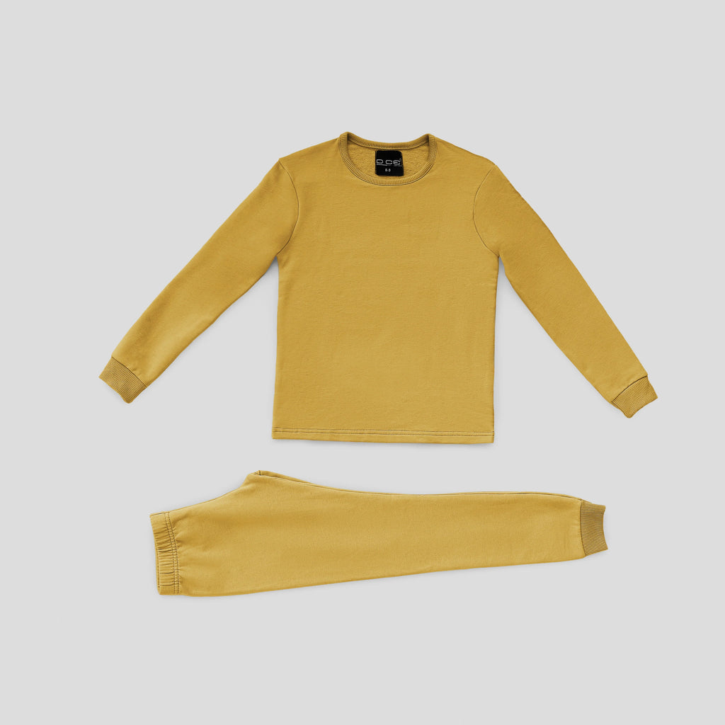 طقم دفاية مبطن بوبره من الداخل بناتي Dice