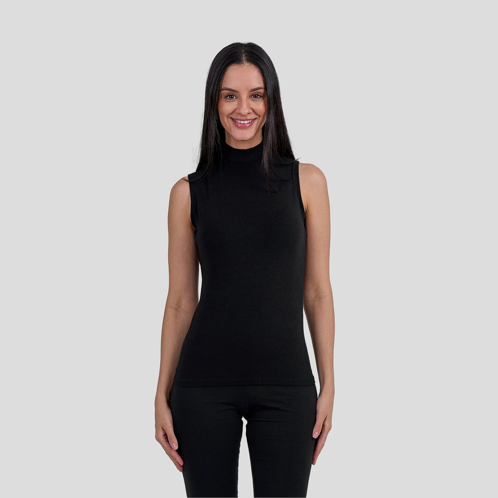 حمالة قطنية بناتي عريضة برقبة عالية (Dice)