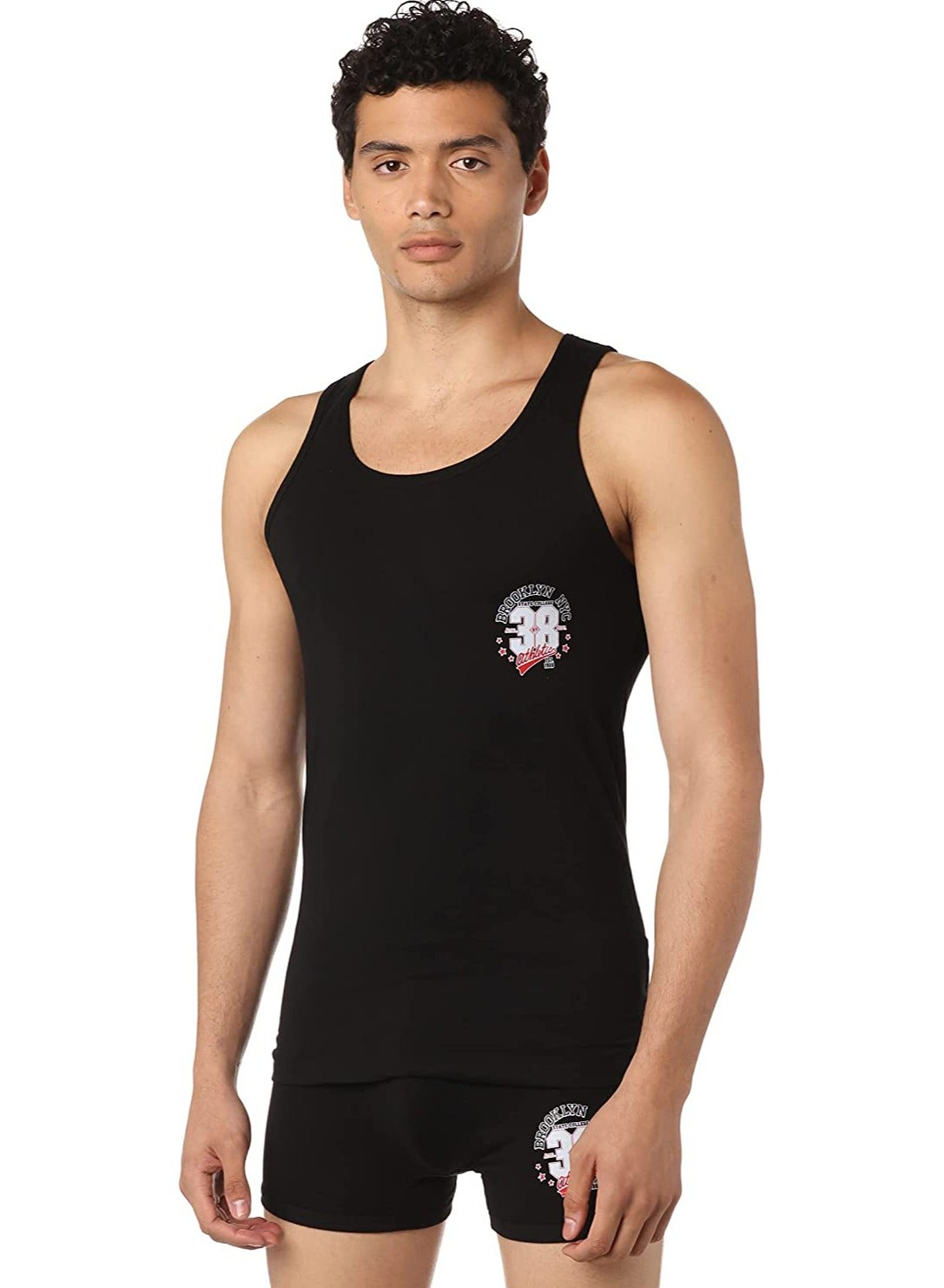 طقم فانلة و بوكسر ريلاكس رجالي(Cottonil)