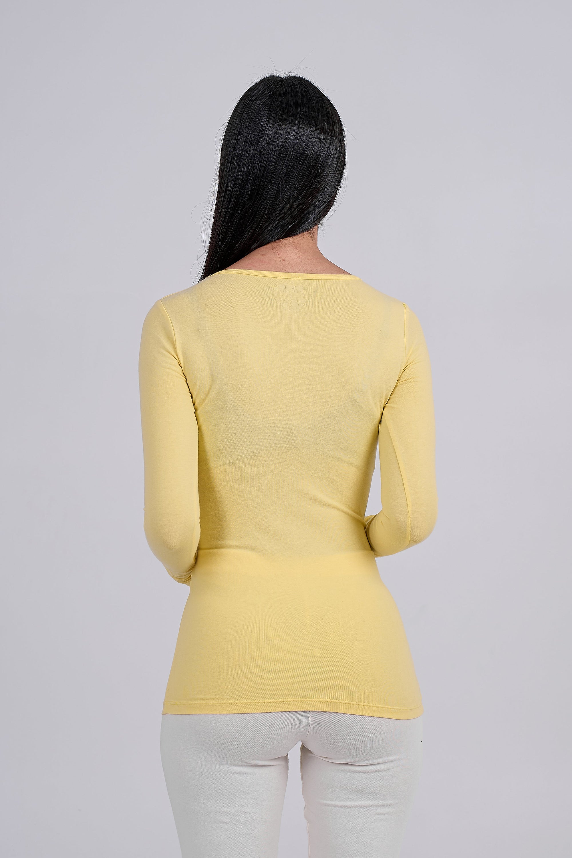 Long Sleeve Top-Round Neck- ( Dice )  ٣ قطع
