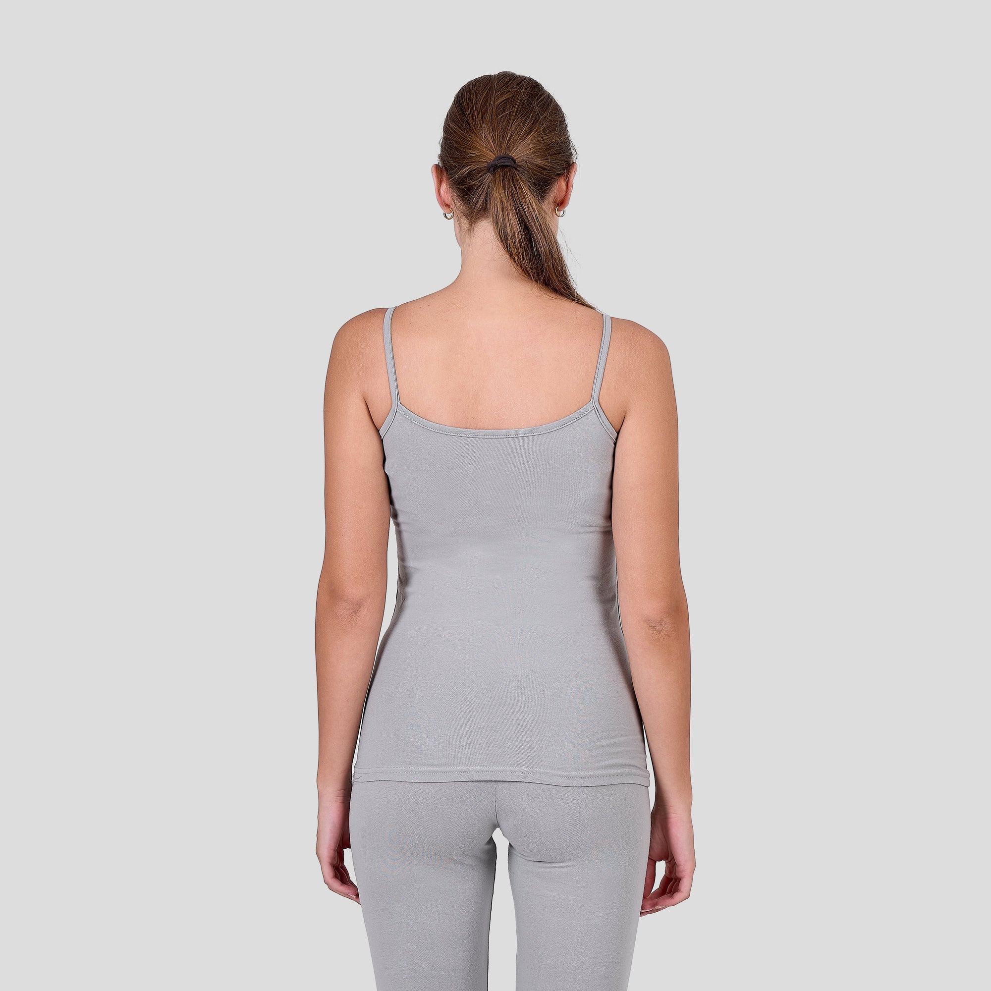 Cotton Thin Strap Top-( Dice )  ٣ قطع