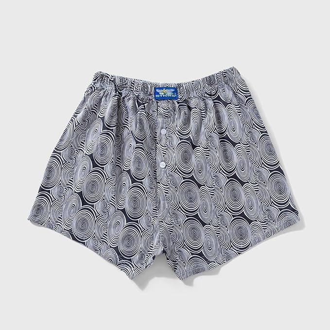 (Cottonil)٣ قطع بوكسر رجالى مطبوع