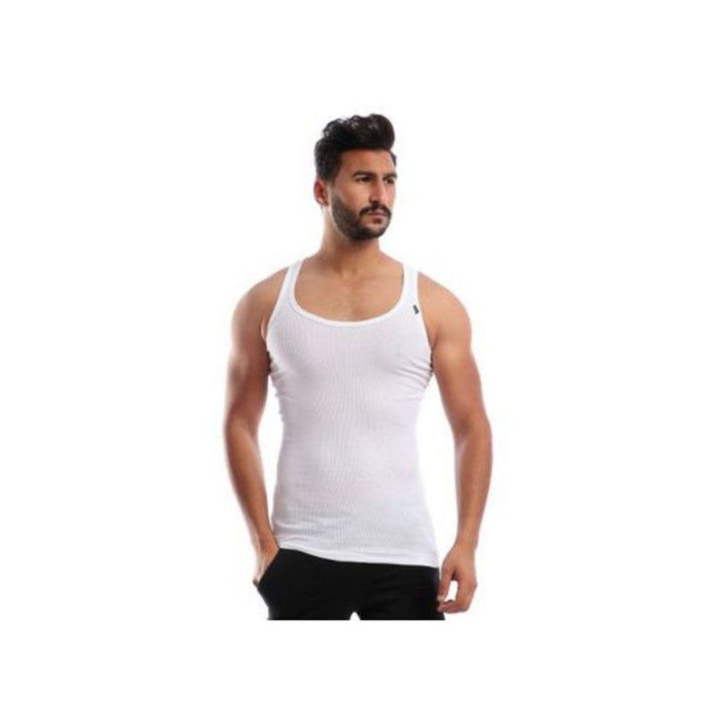 (Cottonil) ٣ قطع فانلة قطن ستريتش رجالي