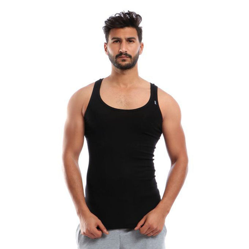 فانلة قطن ستريتش رجالي(Cottonil)٣ قطع