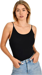 cotton Thin Strap Top - Comodo