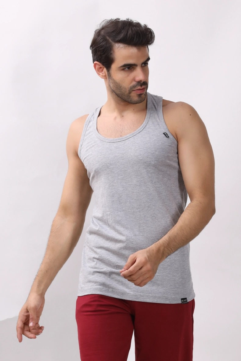Sleeveless Undershirt - Blanc