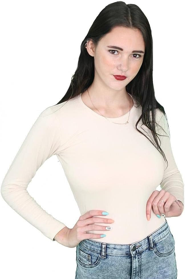 Cotton Long Sleeve Top - Comodo
