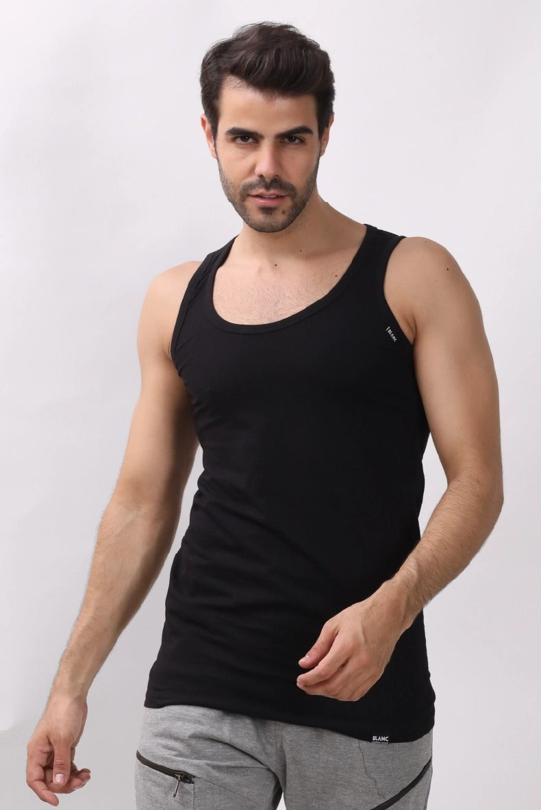 Sleeveless Undershirt - Blanc