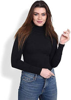 cotton Neck Long Sleeve Top - Comodo
