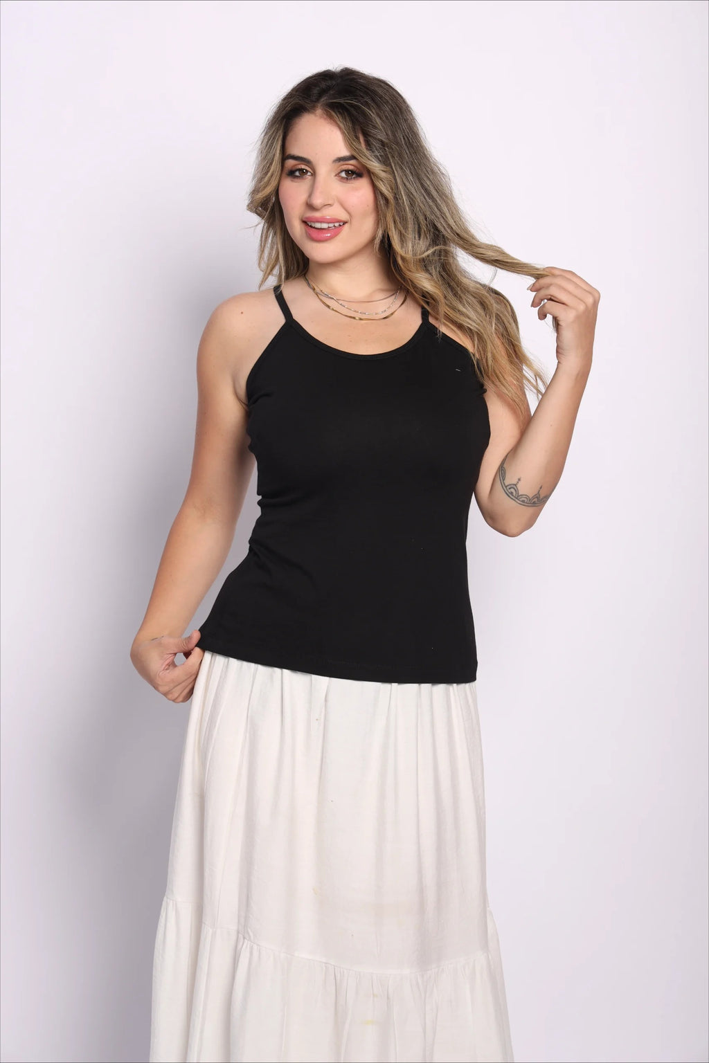 Spaghetti Strap Top - blanc
