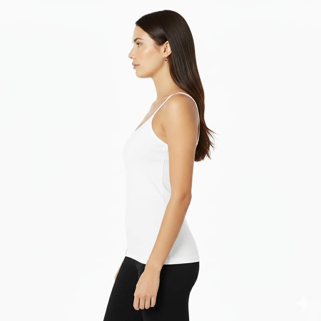 cotton Thin Strap Top - Comodo