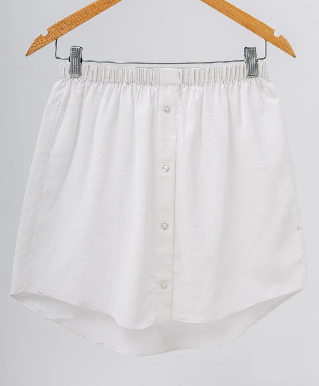 Lined Buttoned Skirt - (le voile)  ٣ قطع