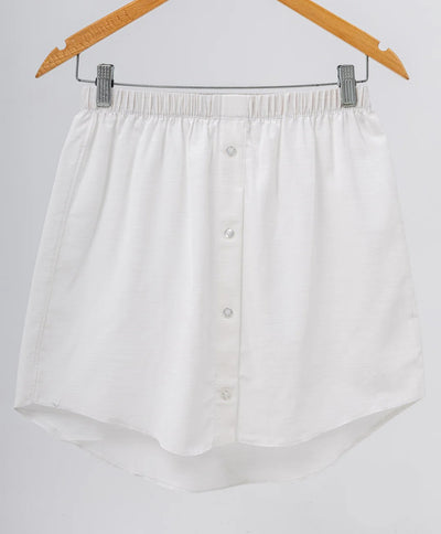 Lined Buttoned Skirt (le voile)