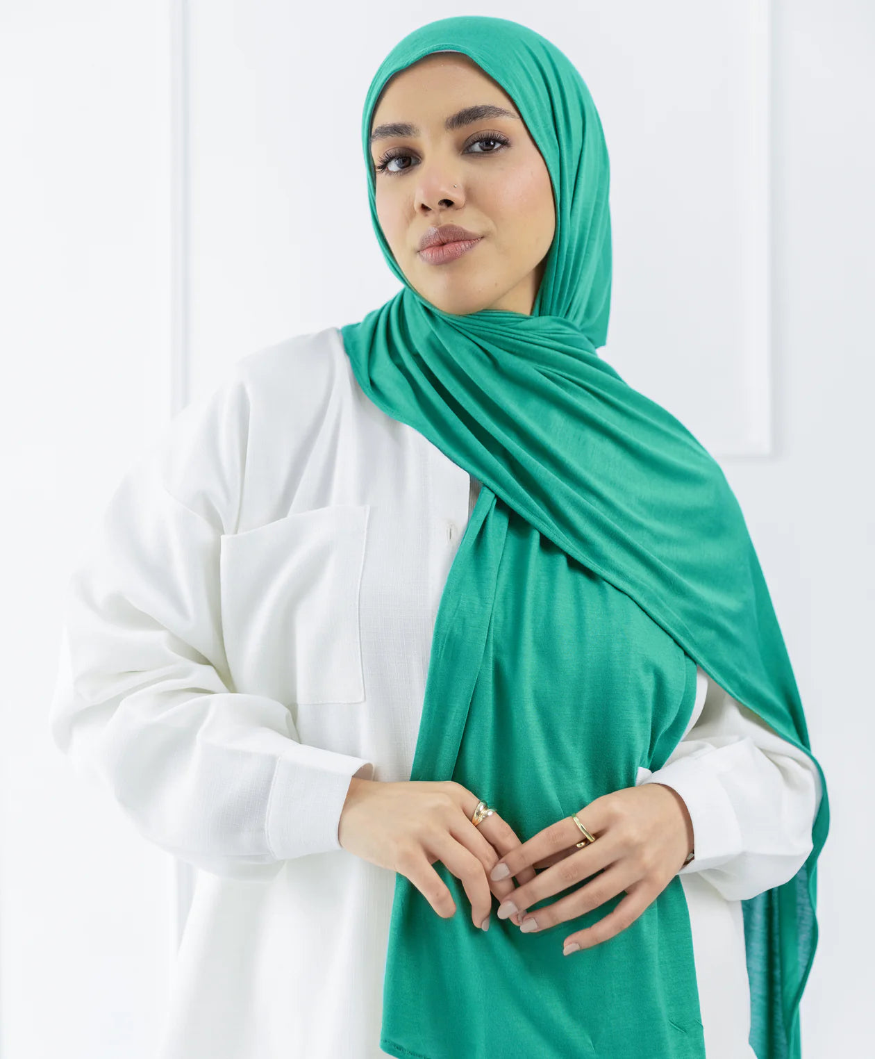 طرحة قطن (مقاس صغير) -  (le voile)  ٣ قطع