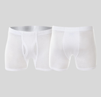 (Cottonil) ٣قطع شورت رجالي بيضاء