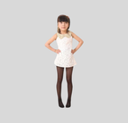 Crystal Tights for Girls - Silvy