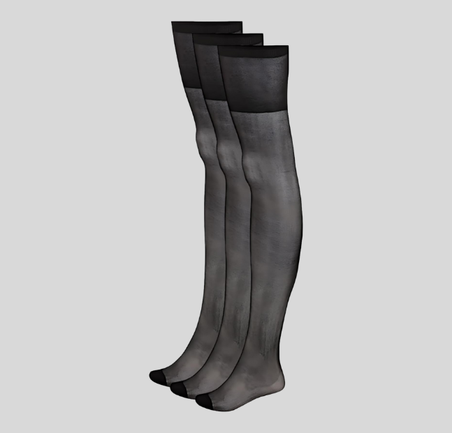 jacquard stockings - Silvy